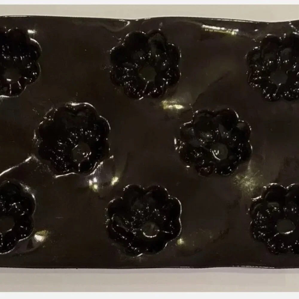 Demarle Flexipan Flower Nonstick Baking Mold Cake Pan France 8 Wells F05